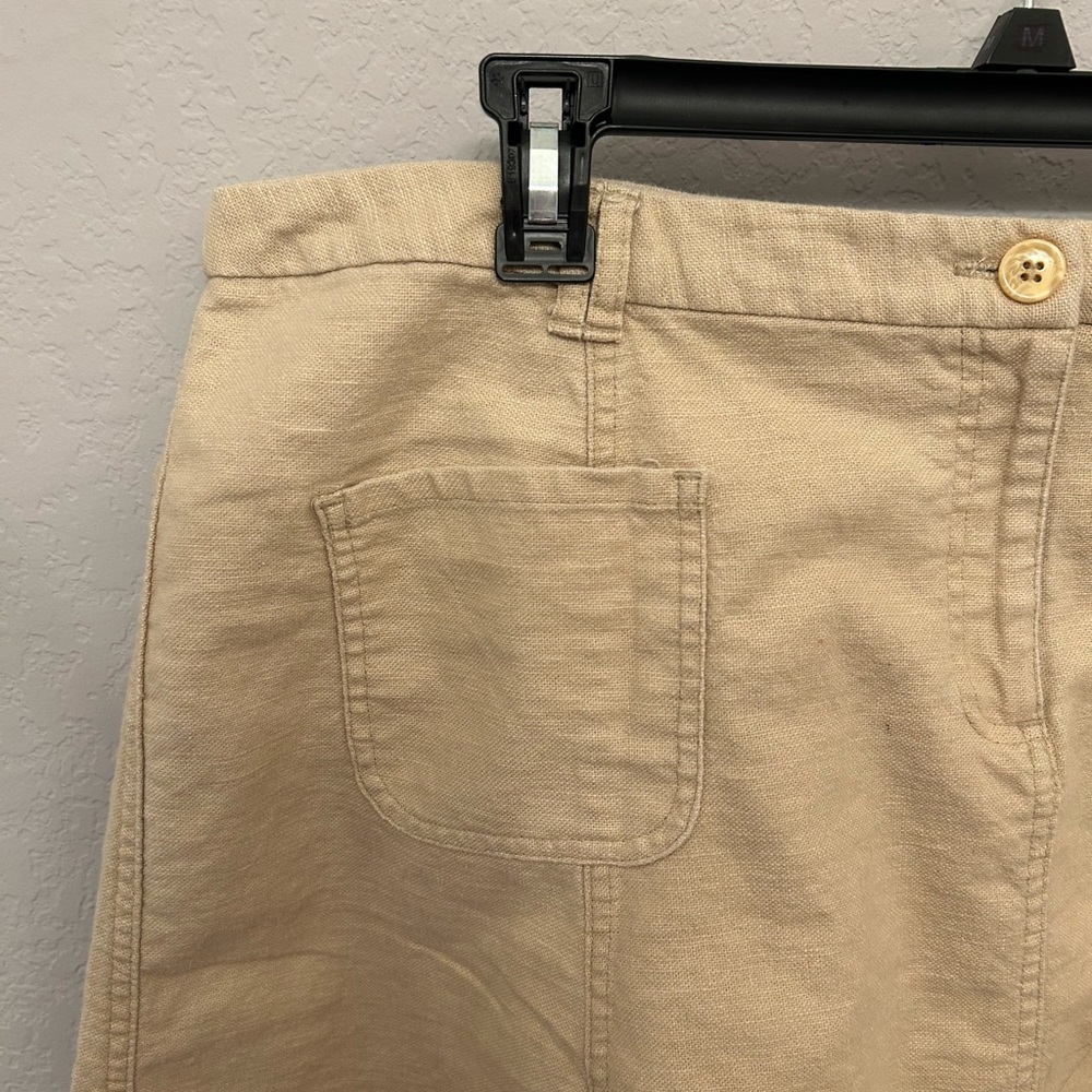 Cato Beige Skirt with Pockets - Picture 2 of 10